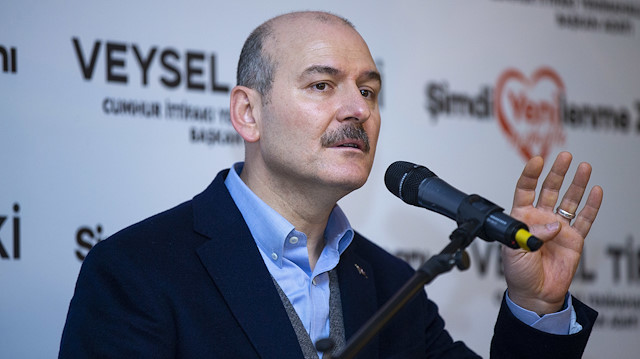 İçişleri Bakanı Süleyman Soylu.