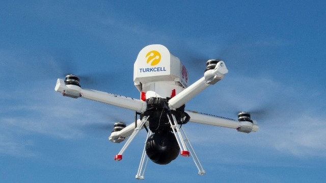 5G ile kontrol edilen yerli drone.