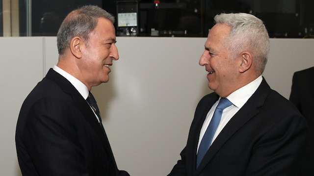 Milli Savunma Bakanı Akar, Yunanistan Savunma Bakanı Apostolakis'le görüştü.