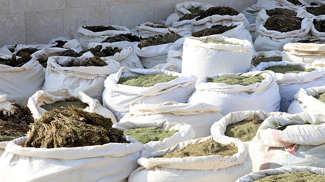 Diyarbakır'da 5 ton uyuşturucu ele geçirildi. 