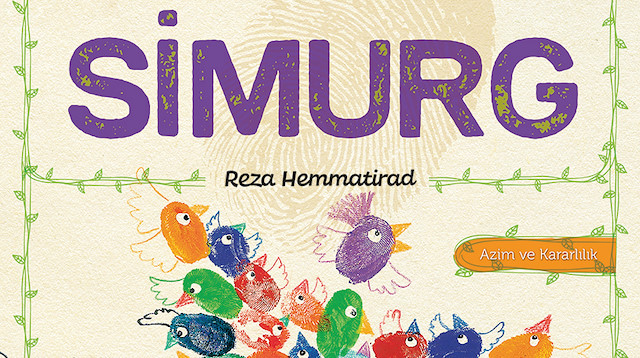 Reza Hemmartirad tarafından hem yazılıp, hem resimlenen bir kitap, Simurg.