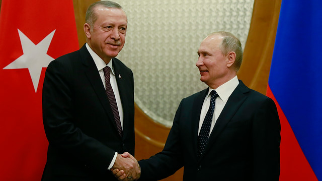 Recep Tayyip Erdoğan - Vladimir Putin meeting in Russia

