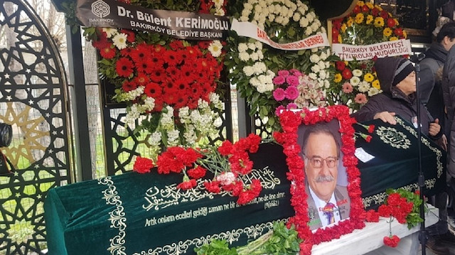 Erdoğan Sıcak'ın cenazesi.