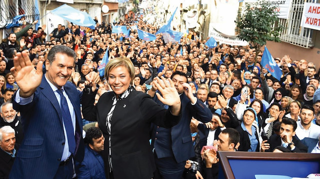Mustafa Sarıgül, Çiğdem Mercan ve partililer