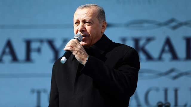 Cumhurbaşkanı Erdoğan, Afyonkarahisar'da konuştu.