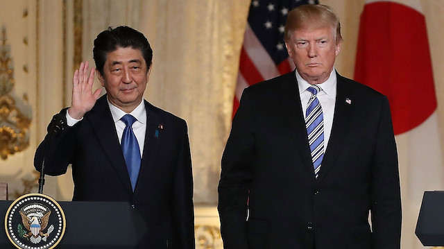 Trump, Abe'nin Nobel Barış Ödülü'nü veren Norveç Nobel Komitesi'ne yolladığı öneri mektubunun bir kopyasını kendisine ilettiğini belirtmişti.
