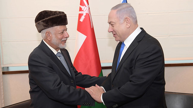 Umman Dışişleri Bakanı Yusuf Alevi ile İsrail Başbakanı Binyamin Netanyahu, İran karşıtı zirvede bir araya gelmişti.