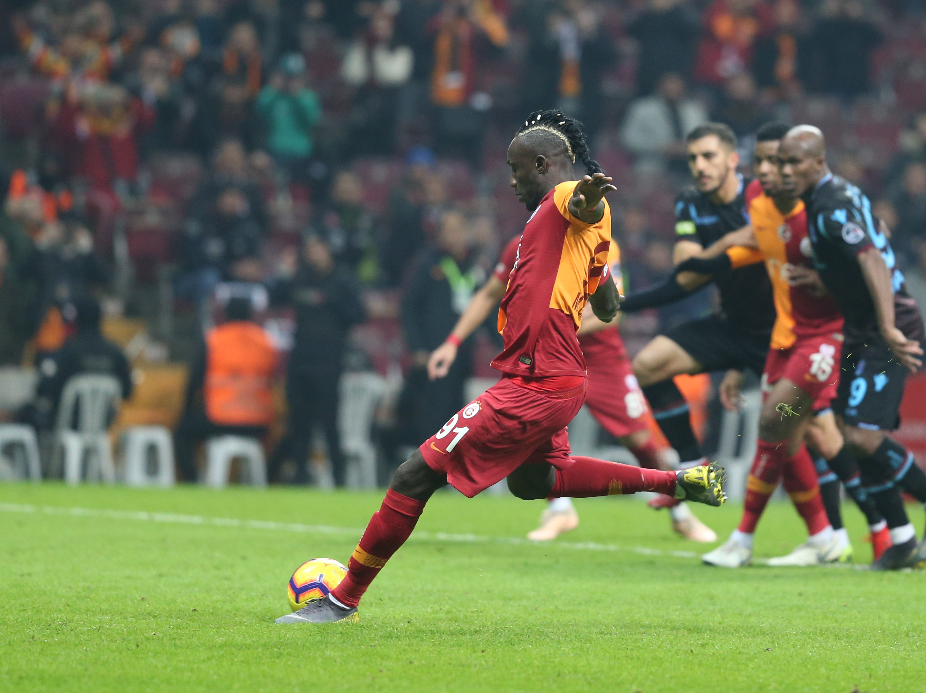 Diagne, bu sezon Süper Lig'de penaltıdan en çok gol atan oyuncu konumunda.
