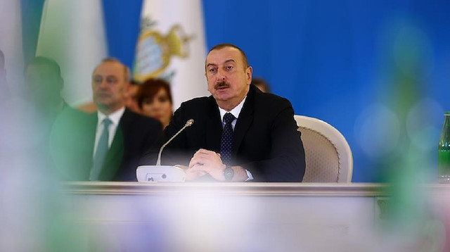 Azerbaijan's President Ilham Aliyev 