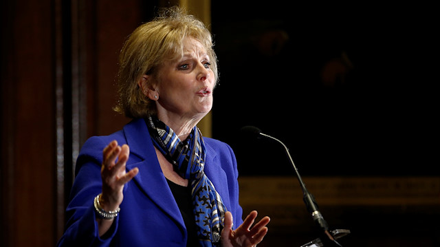 British Conservative Party MPs Anna Soubry 