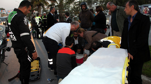 AK Parti Bodrum Belediye Başkan Adayı Ateş'in müdahalesi sonrası yaralı hastaneye kaldırıldı.