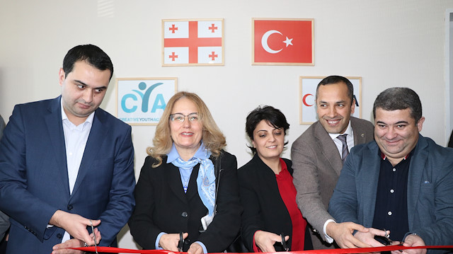 "تيكا" التركية تفتتح مكتب أكاديمية رواد الأعمال الشباب بجورجيا