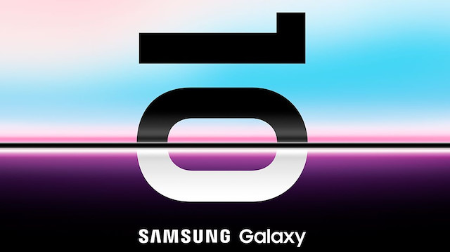 Samsung Galaxy S10 tanıtım etkinliği görseli.