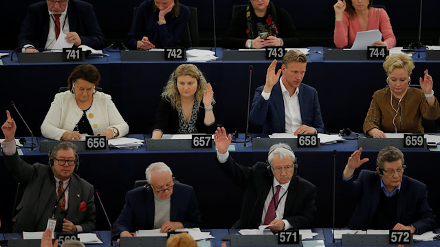 Avrupa Parlamentosu'nda oylama yapıldı.