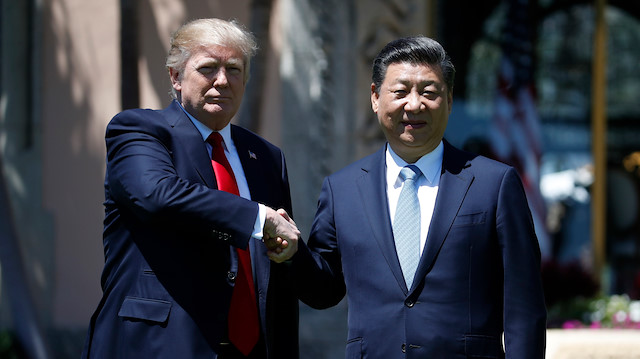 ABD Başkanı Donald Trump - Çin Devlet Başkanı Şi Cinping