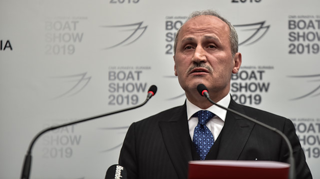 Cahit Turhan, Turkey's transport and infrastructure minister