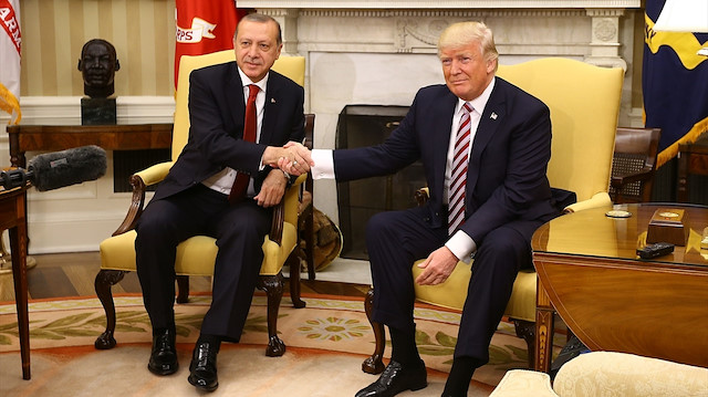 Cumhurbaşkanı Recep Tayyip Erdoğan ile ABD Başkanı Trump geçen yıl Beyaz Saray'da bir araya gelmişti.