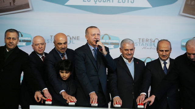 أردوغان يضع حجر الأساس لمشروع "ترسانة إسطنبول" العملاق