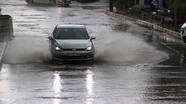 Bodrum'da metrekareye 20 kilogram yağış düştü