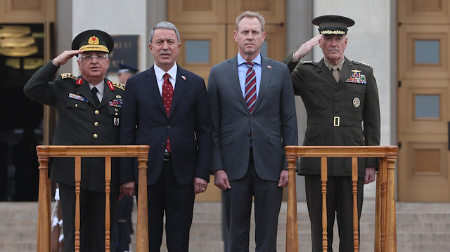 Milli Savunma Bakanı Akar ve Genelkurmay Başkanı Güler, ABD'de temaslarda bulundu.