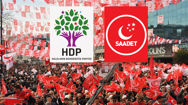 HDP ve Saadet Partisi 31 Mart'taki yerel seçimlerde kimi yerlerde ittifak yapma kararı aldı.