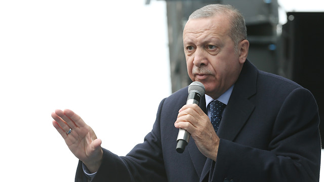President of Turkey Recep Tayyip Erdoğan  