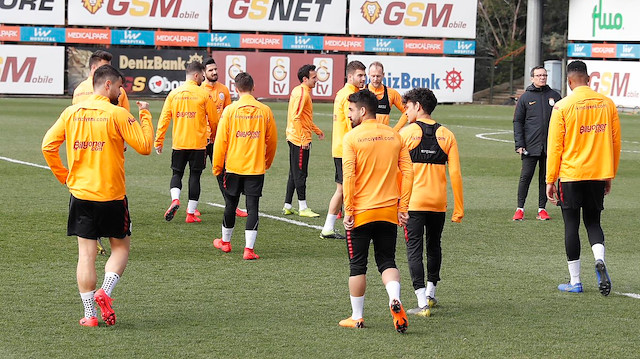 Galatasaray Hatayspor maçı hazırlıklarını tamamladı.