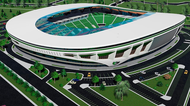 Denizlispor'un yeni stadyum projesi tanıtıldı.
