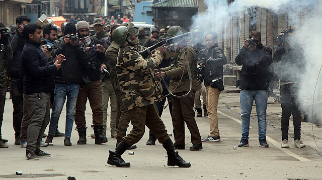 Clashes in Kashmir  