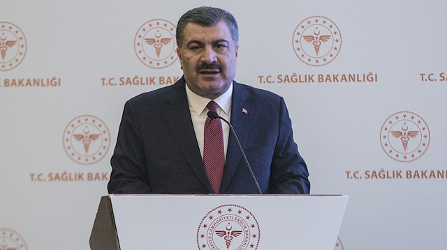 Sağlık Bakanı Fahrettin Koca açıklamada bulundu.