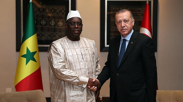 Arşiv: Cumhurbaşkanı  Erdoğan, Senegal Cumhurbaşkanı Macky Sall