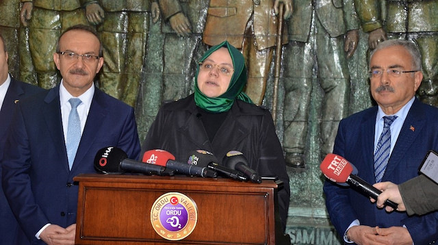 Aile, Çalışma ve Sosyal Hizmetler Bakanı Zehra Zümrüt Selçuk açıklamada bulundu.