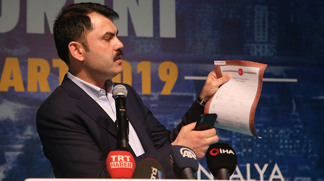 Çevre ve Şehircilik Bakanı Murat Kurum, 'Kepezaltı Santral Mahallesi Tapu Dağıtım Töreni'nde konuştu.