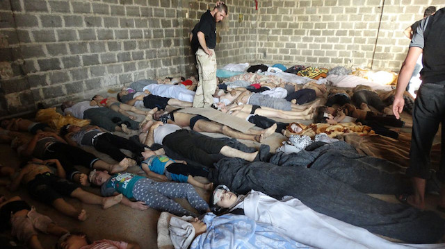 Suriye'de 2011 yılında başlayan iç savaşta, Esed rejimi binlerce sivili kimyasal silahlarla katletti.