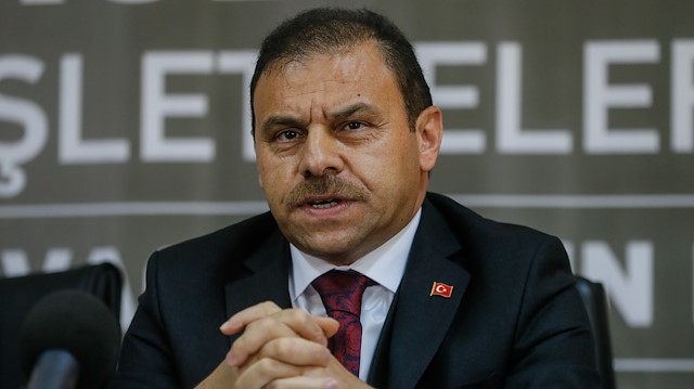 TMSF Başkanı Muhiddin Gülal.