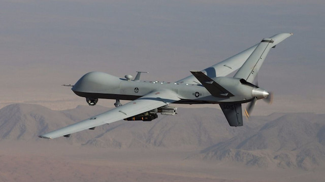 ABD Hava Kuvvetleri'ne ait drone.