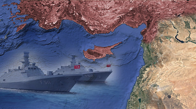 Milli Savunma Bakanlığı'nın Türkiye haritasında, Kıbrıs'ın tamamını göstermesi tatbikata ilişkin net bir mesaj olarak görüldü.