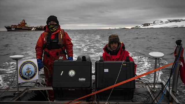 هذا ما قام به فريق البحث العلمي التركي في القطب الجنوبي