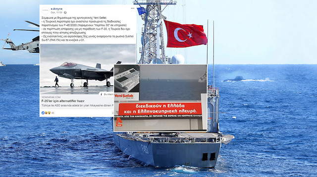 Yunan medyası, Türkiye'nin askeri alanlardaki adımlarını okuyucularıyla geniş bir şekilde paylaşıyor.
