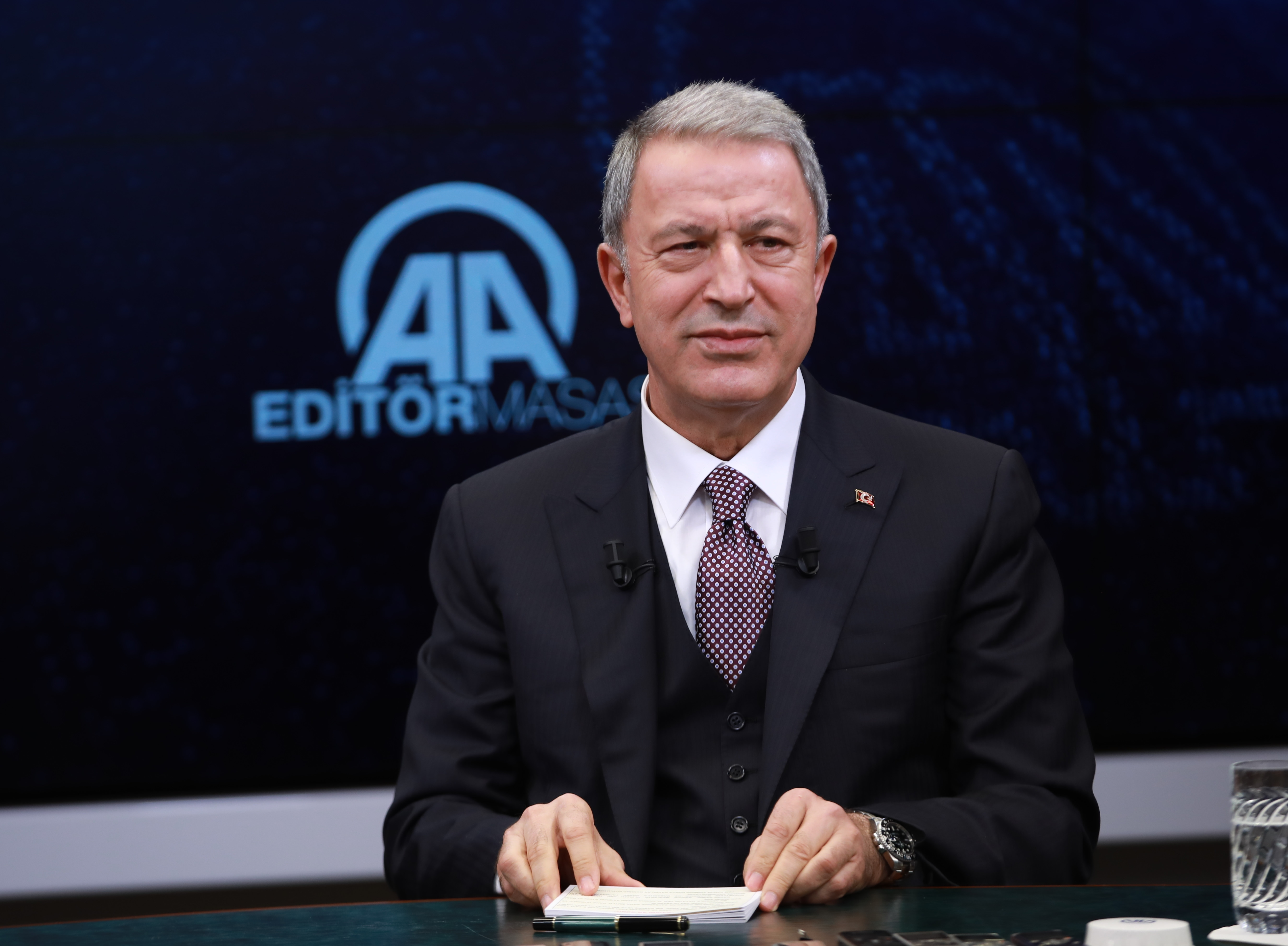 Milli Savunma Bakanı Hulusi Akar.