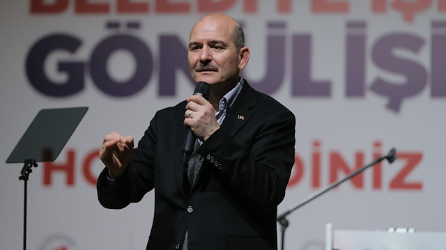 İçişleri Bakanı Süleyman Soylu.