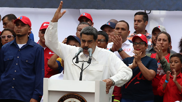 Venezuela Devlet Başkanı Nicolas Maduro.