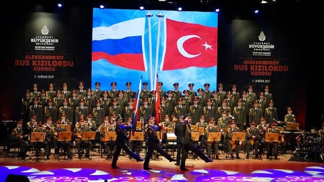 Russian Red Army Choir Performs Turkish National Anthem Asia Russian Red Army Choir Performs Turkish National Anthem Asia