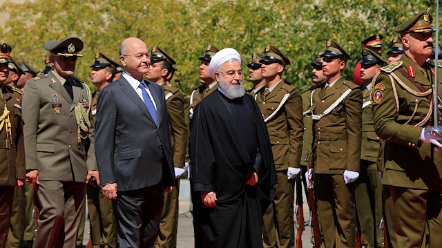 Iranian President Hassan Rouhani in Iraq


