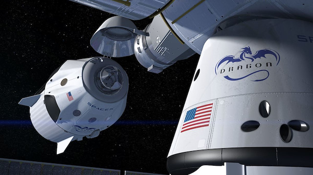 Dünyacı figürü SpaceX’in Crew Dragon uzay aracı ile geri dönmedi.