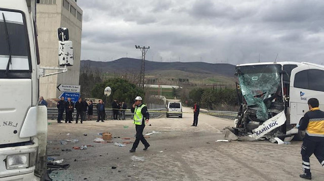 Amasya'da kaza