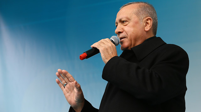 Cumhurbaşkanı Recep Tayyip Erdoğan, Ankara'da konuştu.