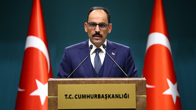 File photo: Turkish Presidential Spokesman Ibrahim Kalın
