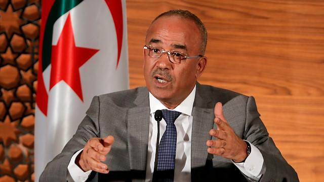 Algeria's newly appointed prime minister, Noureddine Bedoui, 