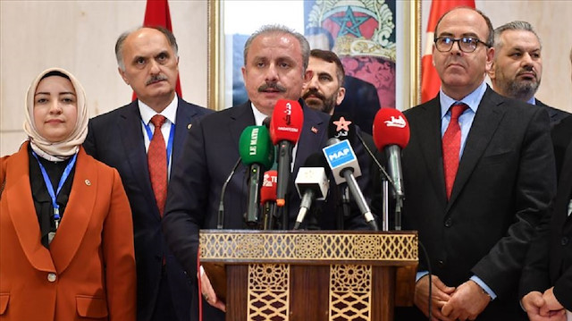 لقاء تاريخي بين رئيسي البرلمان التركي والمغربي.. هذه أهم القضايا